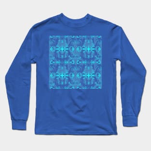 Abstract tropical pattern Long Sleeve T-Shirt